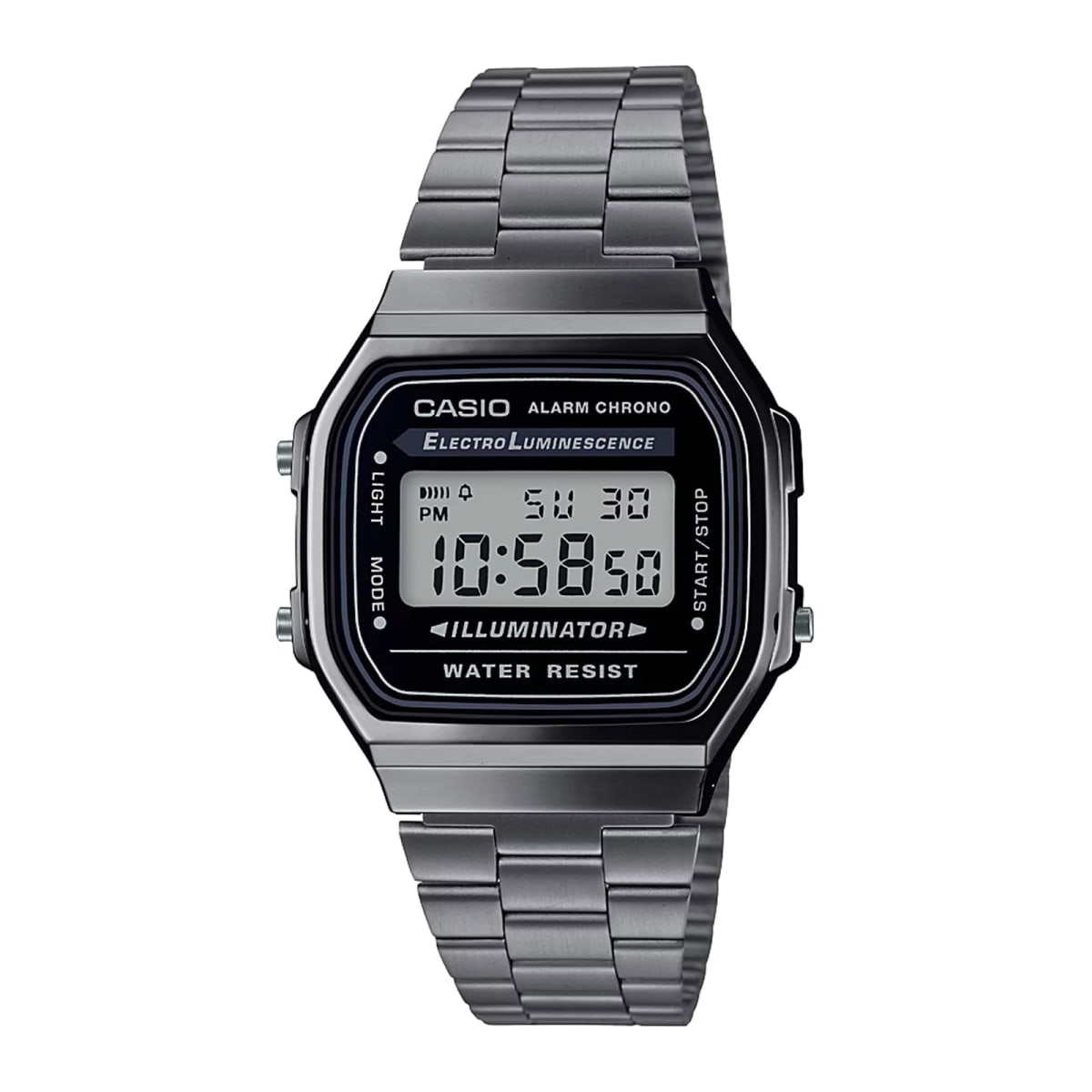 Reloj CASIO Retro A168WGG-1A Resina Unisex Gris1