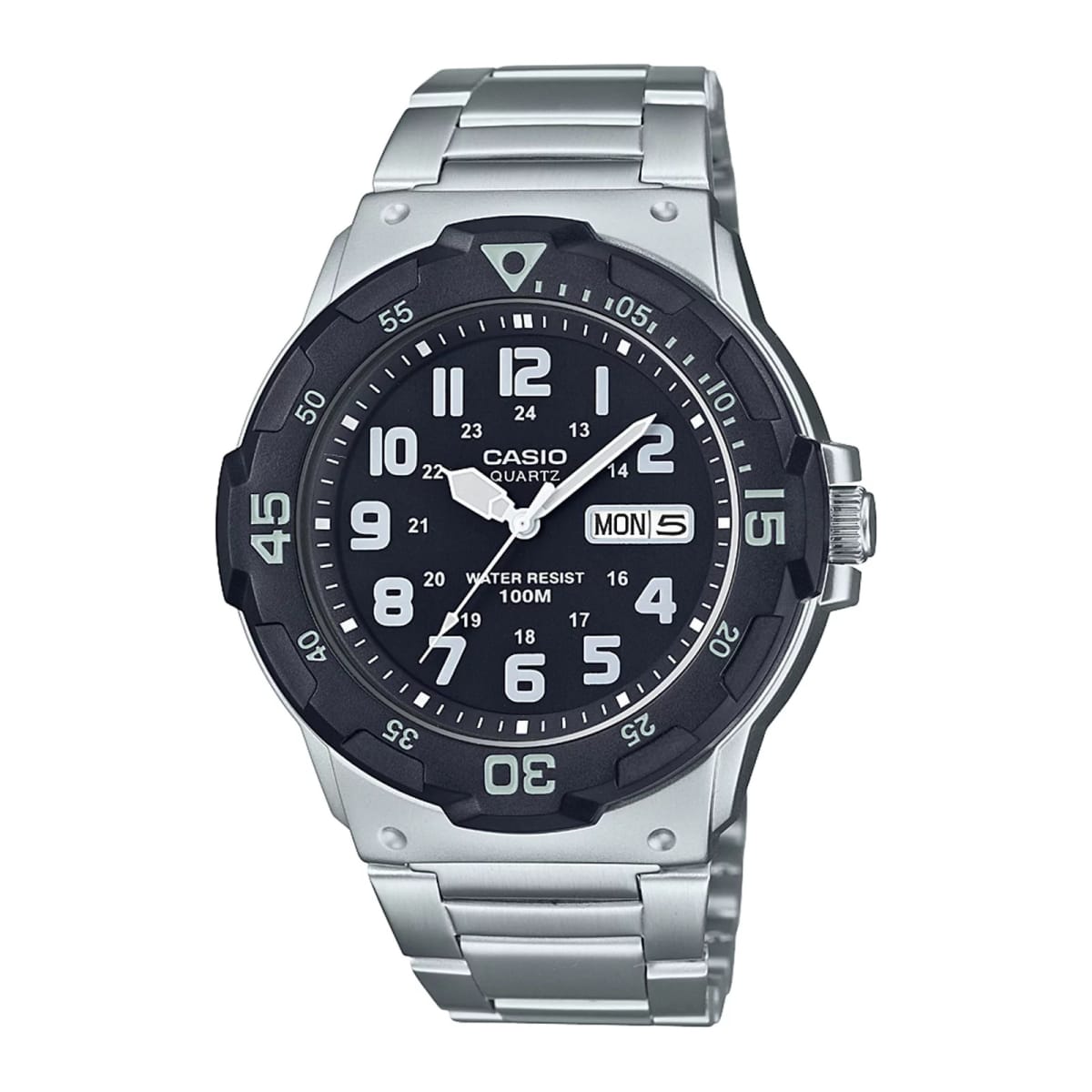 Reloj CASIO Regular MRW-200HD-1B Resina Hombre Plateado1
