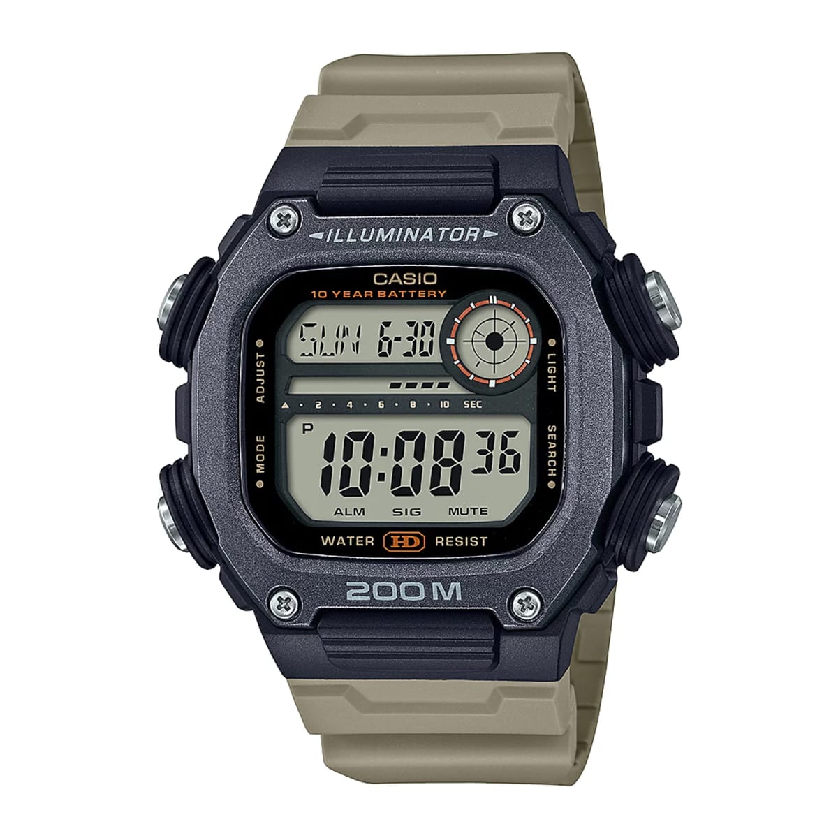 Reloj CASIO Regular DW-291HX-5A Resina Juvenil Negro1