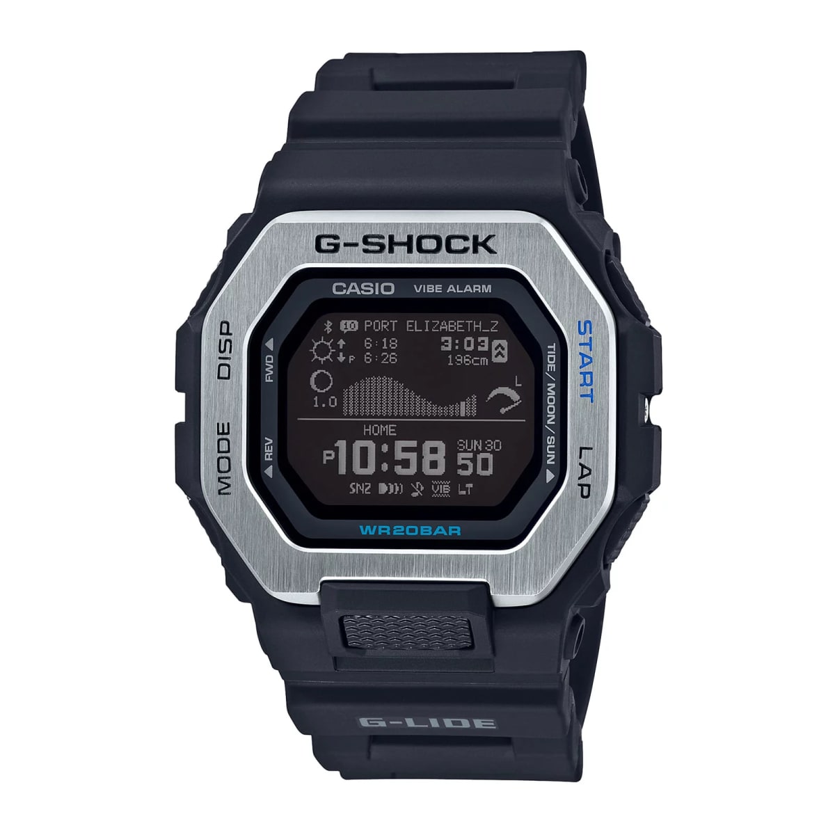 Reloj G-SHOCK GBX-100-1D Resina/Acero Hombre Negro1