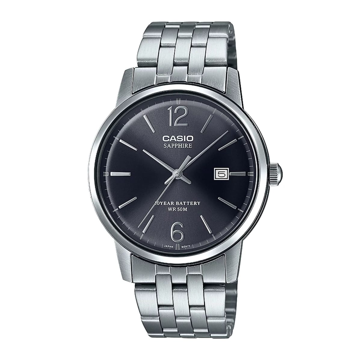 Reloj CASIO Regular MTS-110D-1A Acero Hombre Plateado1