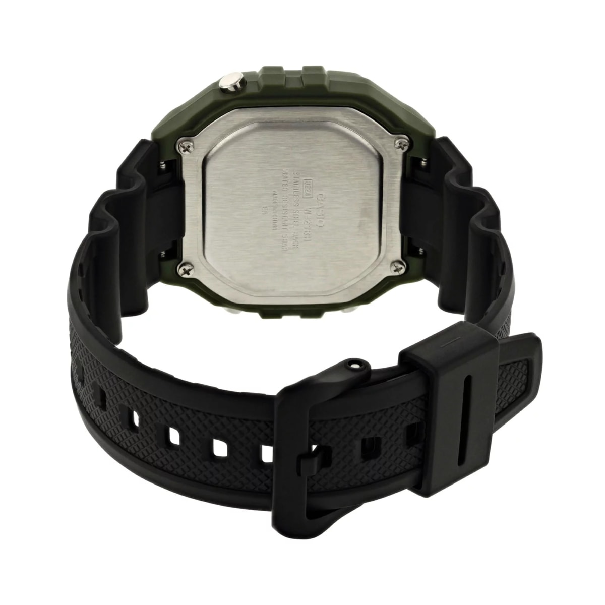 Reloj CASIO Regular W-218H-3A Resina Hombre Verde2