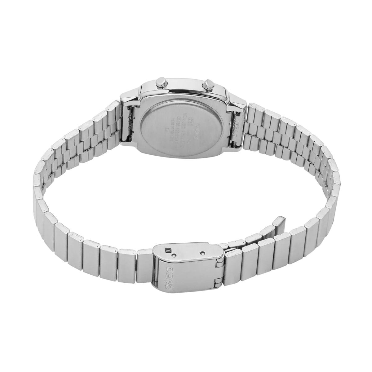 Reloj CASIO Retro LA670WA-4D Resina Mujer Plateado3