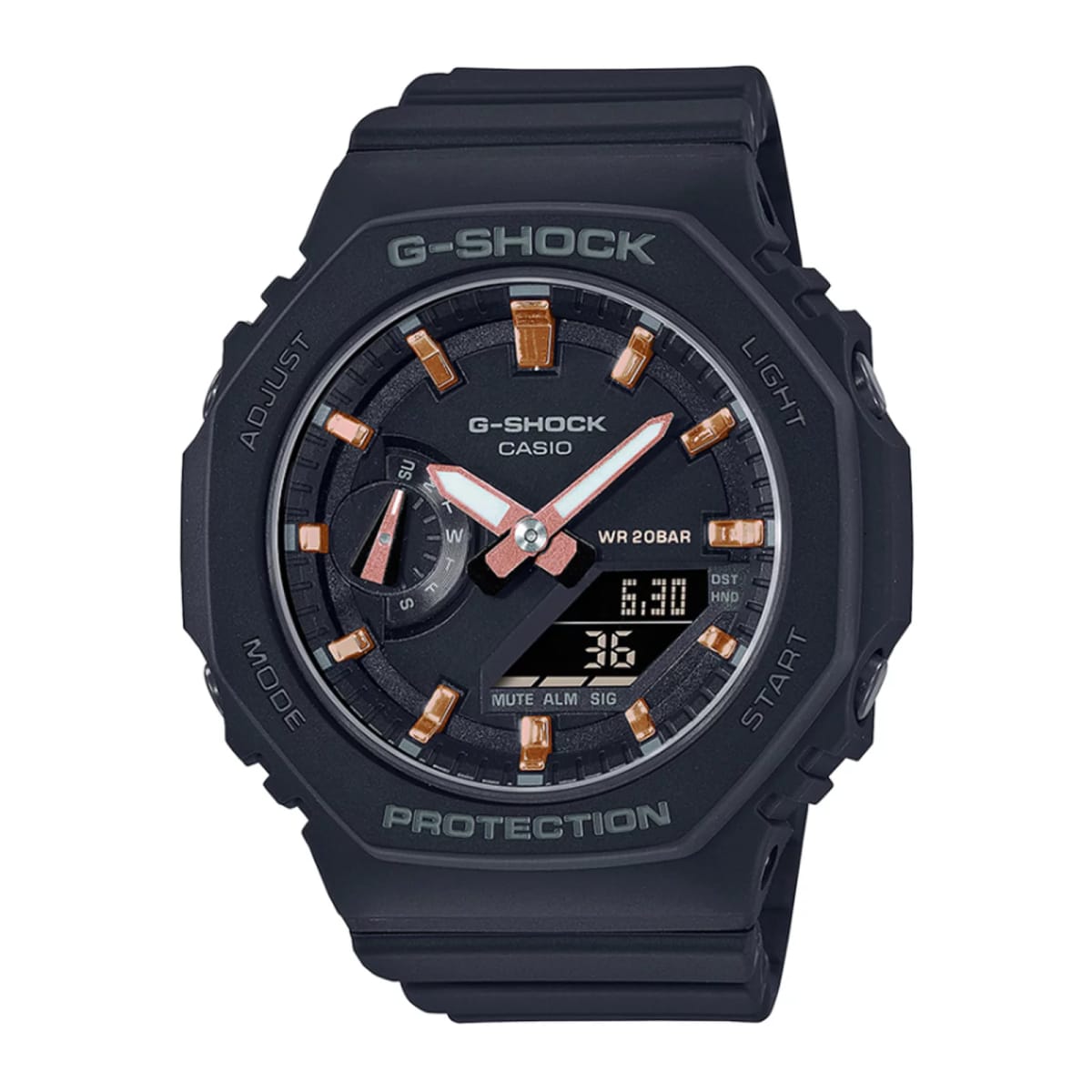 Reloj G-SHOCK GMA-S2100-1A Carbono/Resina Mujer Negro1