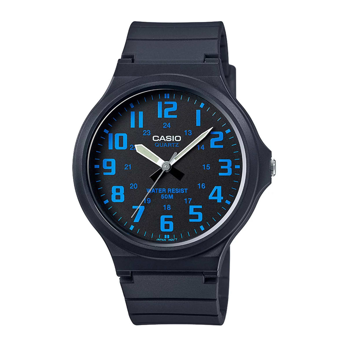 Reloj CASIO Regular MW-240-2B Resina Juvenil Negro1