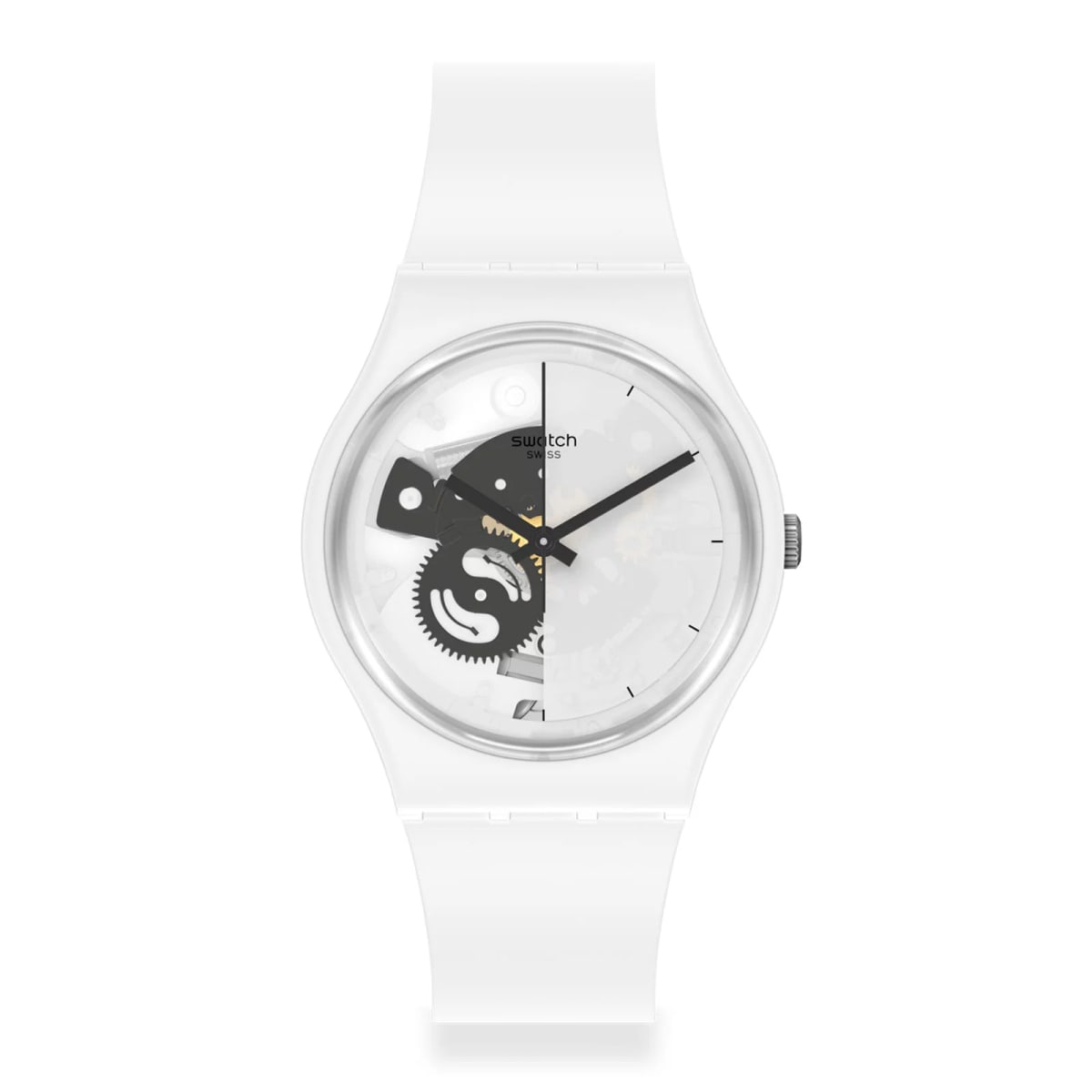 Reloj SWATCH LIVE TIME WHITE SO31W101 Blanco1