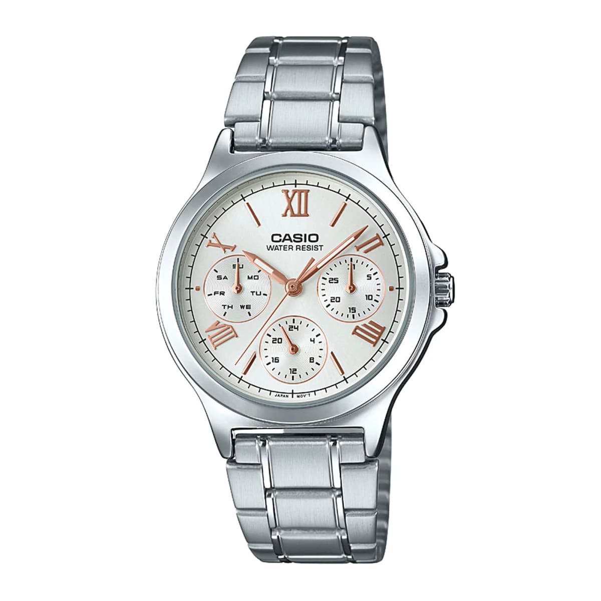 Reloj CASIO Regular LTP-V300D-7A2 Acero Mujer Plateado1