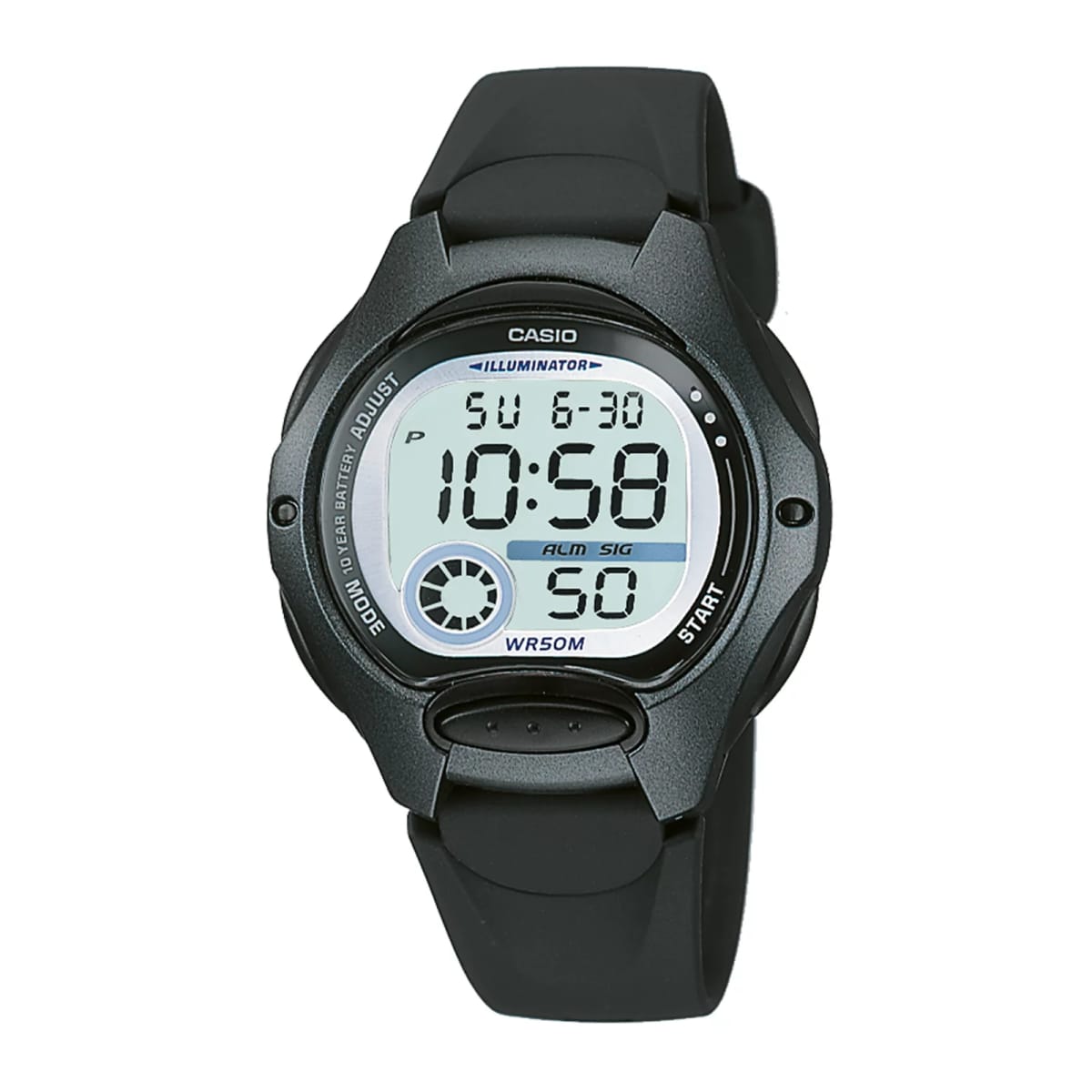 Reloj CASIO Regular LW-200-1B Resina Juvenil Negro1