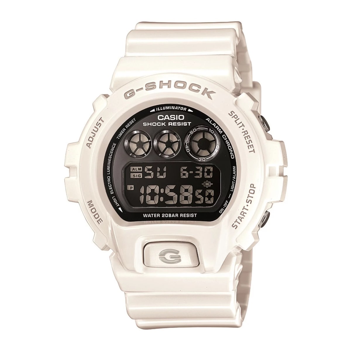 Reloj G-SHOCK DW-6900NB-7D Resina Hombre Blanco1