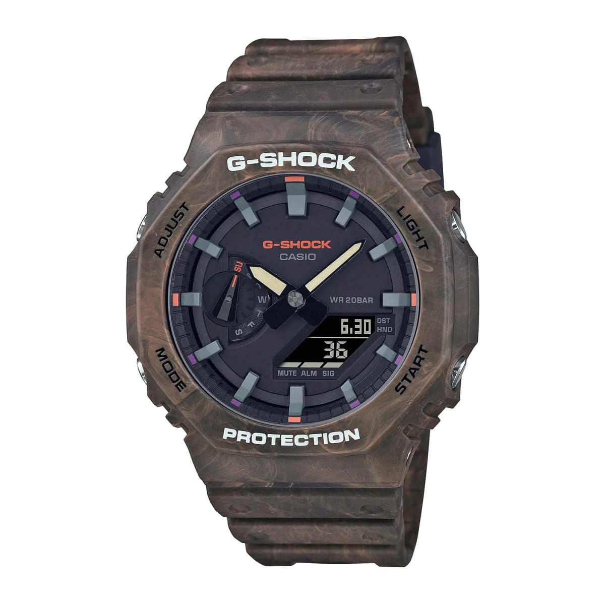 Reloj G-SHOCK GA-2100FR-5A Resina Hombre Marrón1