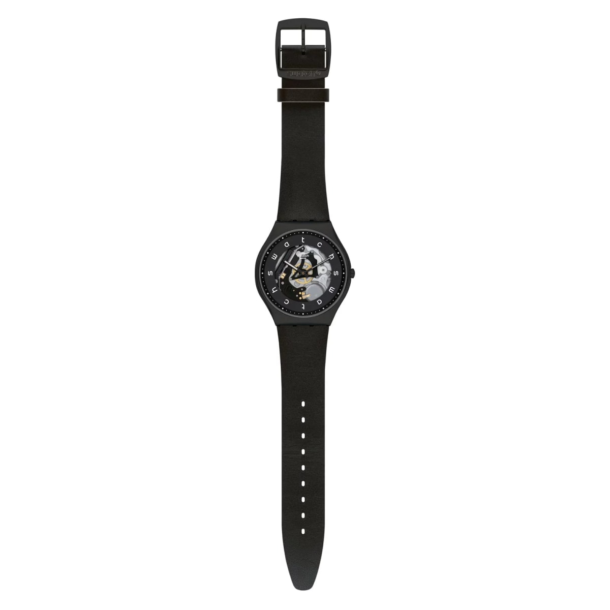 Reloj SWATCH WHITE SIDE SS07B101 Negro2