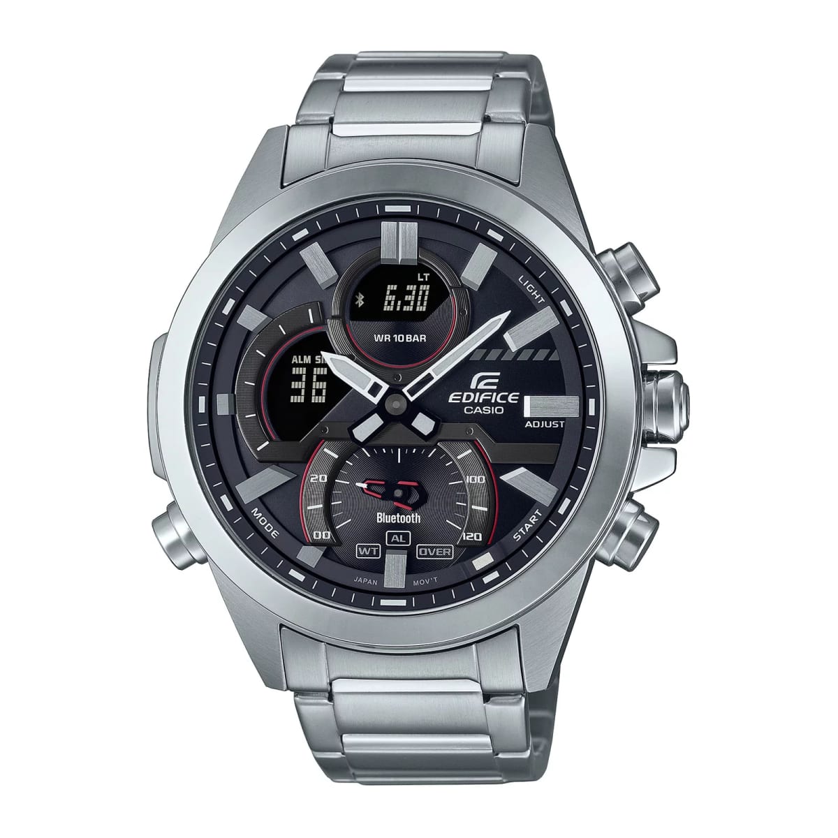Reloj EDIFICE ECB-30D-1A Acero Hombre Plateado1
