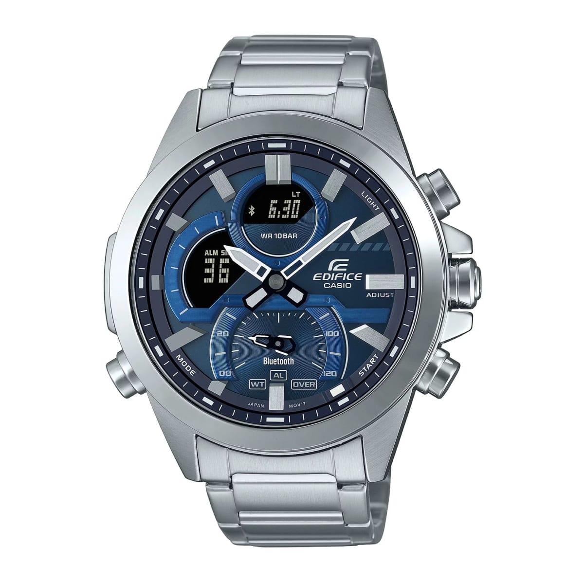 Reloj EDIFICE ECB-30D-2A Acero Hombre Plateado1
