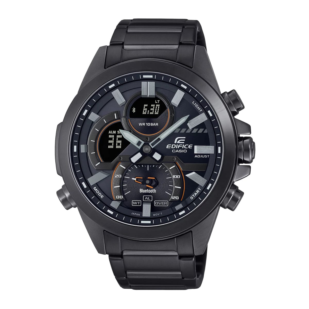 Reloj EDIFICE ECB-30DC-1A Acero Hombre Negro1