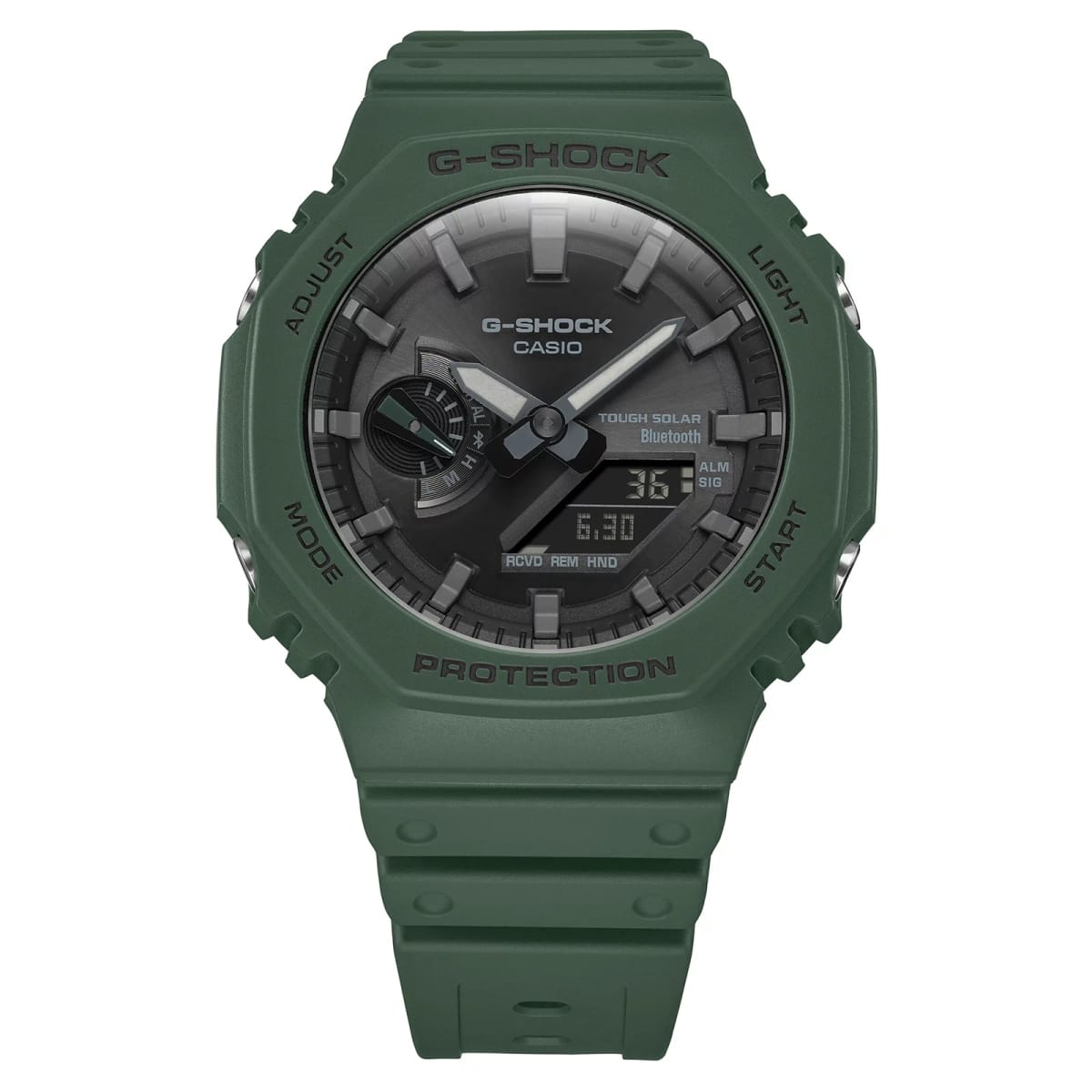 Reloj G-SHOCK GA-B2100-3A Carbono/Resina Hombre Verde2