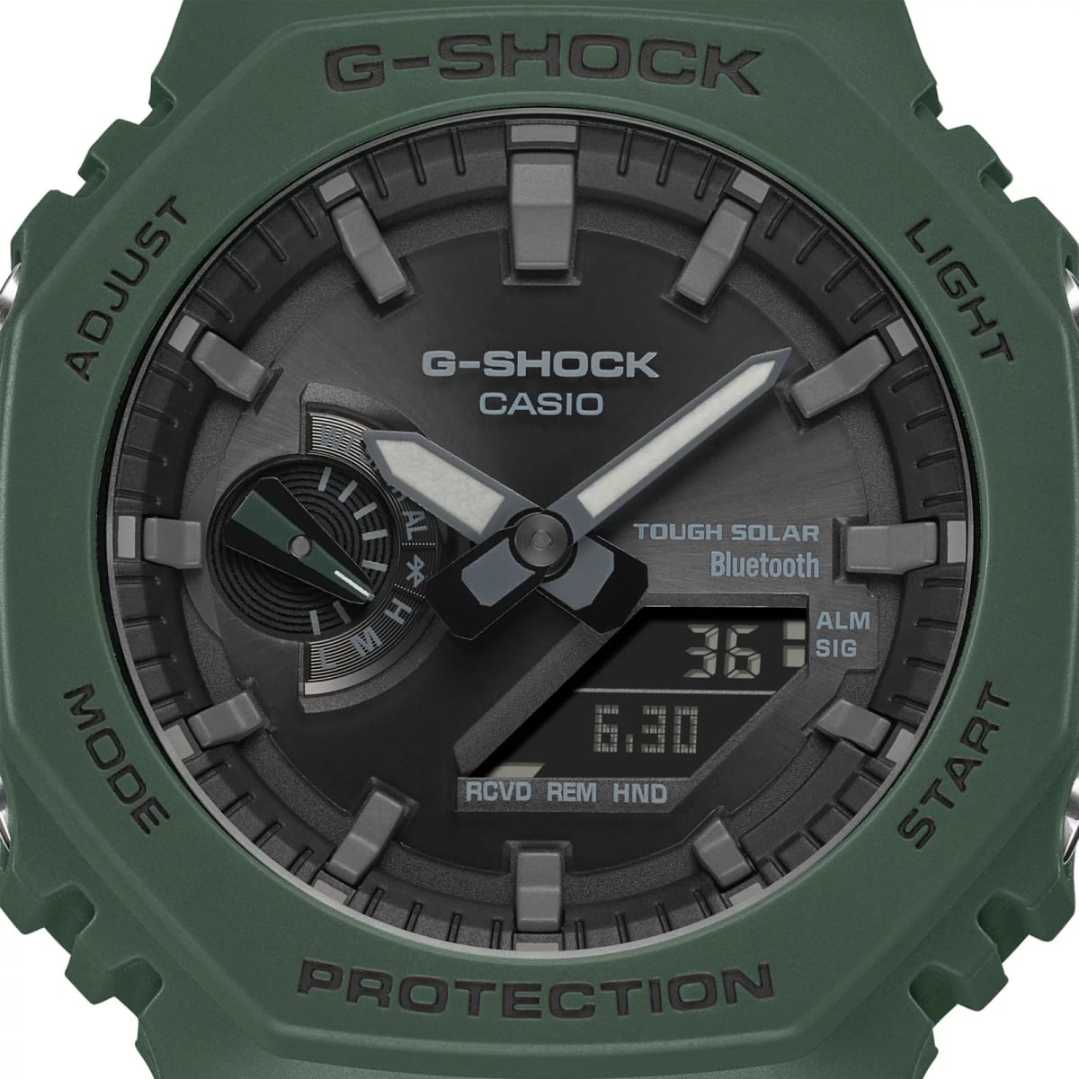 Reloj G-SHOCK GA-B2100-3A Carbono/Resina Hombre Verde3