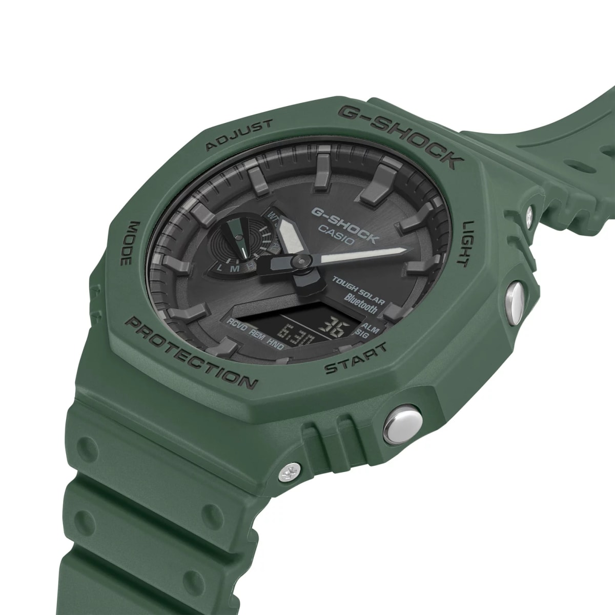Reloj G-SHOCK GA-B2100-3A Carbono/Resina Hombre Verde5