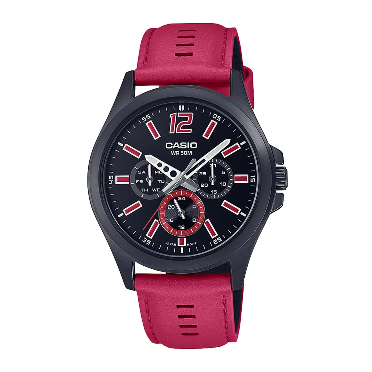 Reloj CASIO Regular MTP-E350BL-1B Acero Hombre Negro1