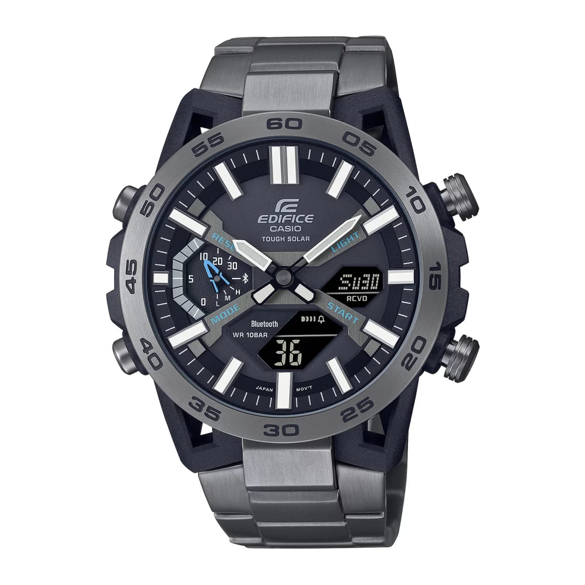 Reloj EDIFICE ECB-2000DC-1A Acero Hombre Negro1