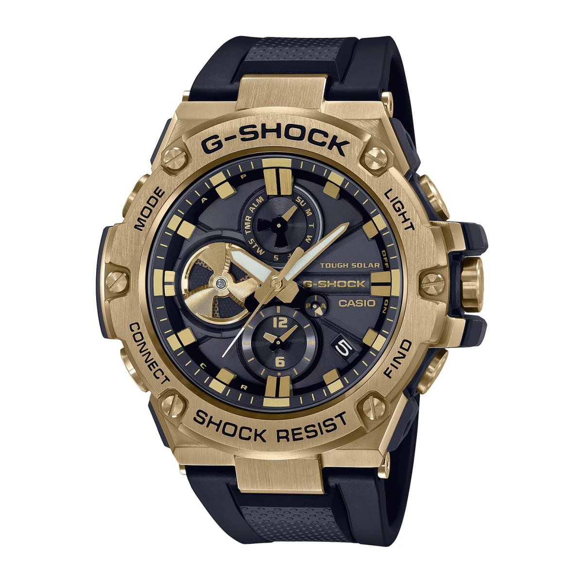 Reloj G-SHOCK GST-B100GB-1A9 Resina/Acero Hombre Dorado1
