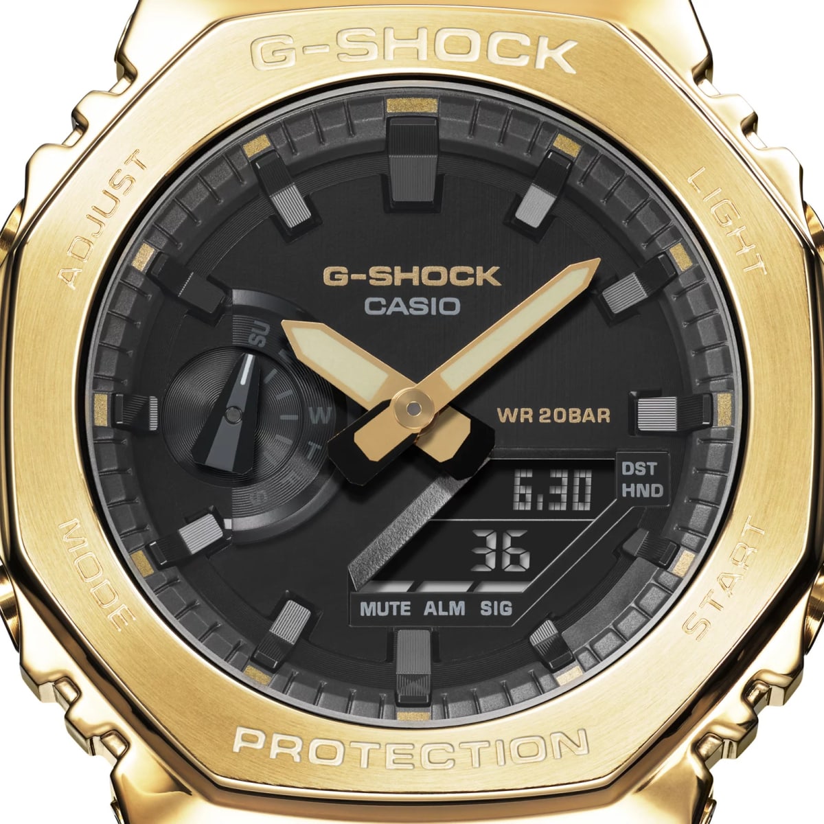 Reloj G-SHOCK GM-2100G-1A9 Resina/Acero Hombre Dorado3