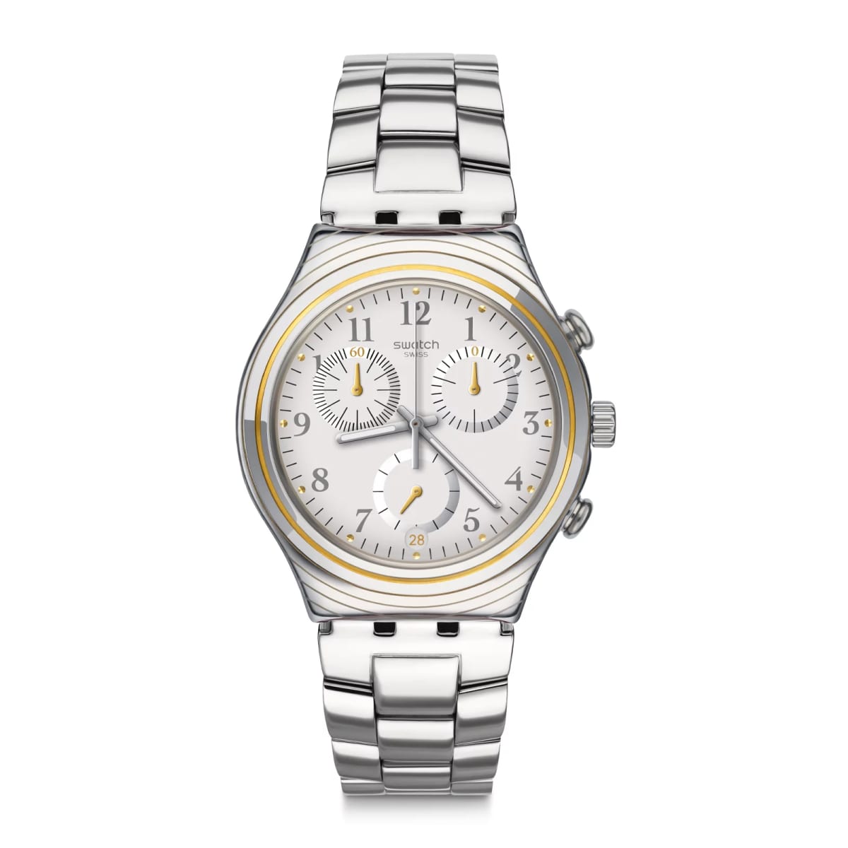 Reloj SWATCH SILVERNOW YCS586G Plateado1