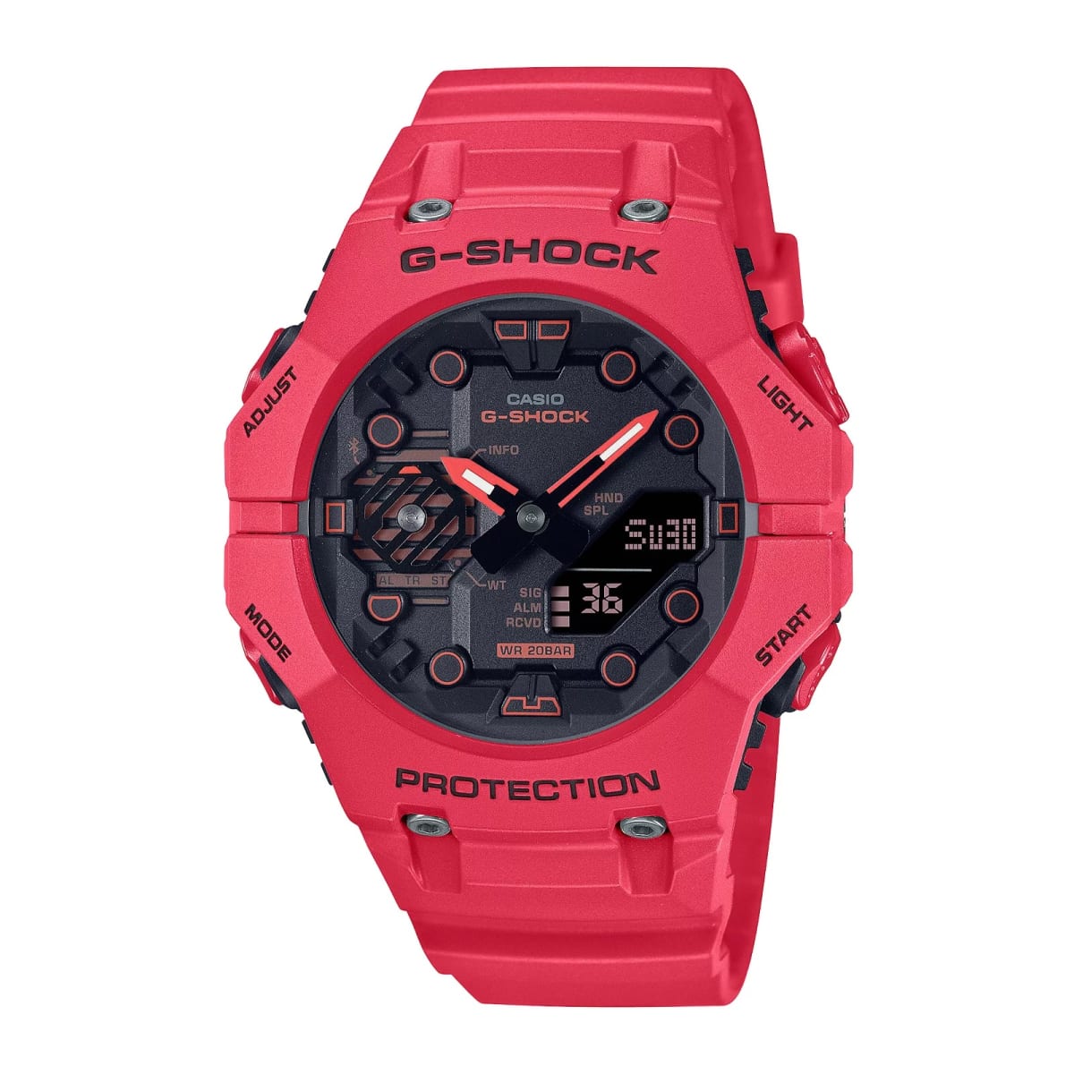 Reloj G-SHOCK GA-B001-4A Carbono/Resina Hombre Rojo1