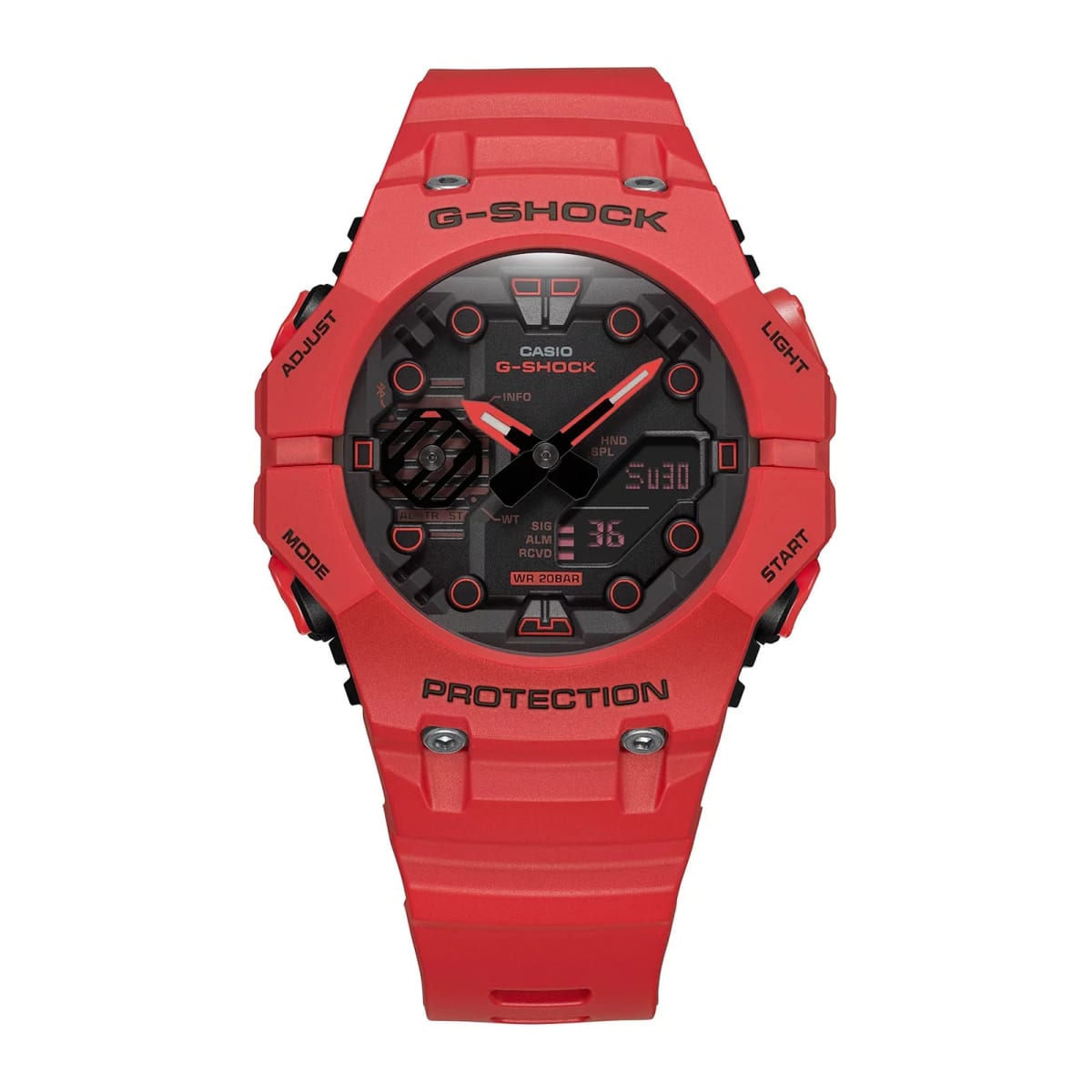 Reloj G-SHOCK GA-B001-4A Carbono/Resina Hombre Rojo2