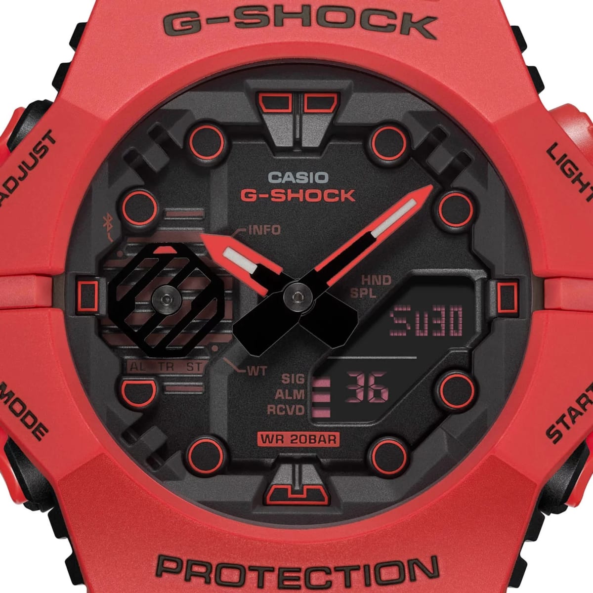 Reloj G-SHOCK GA-B001-4A Carbono/Resina Hombre Rojo3