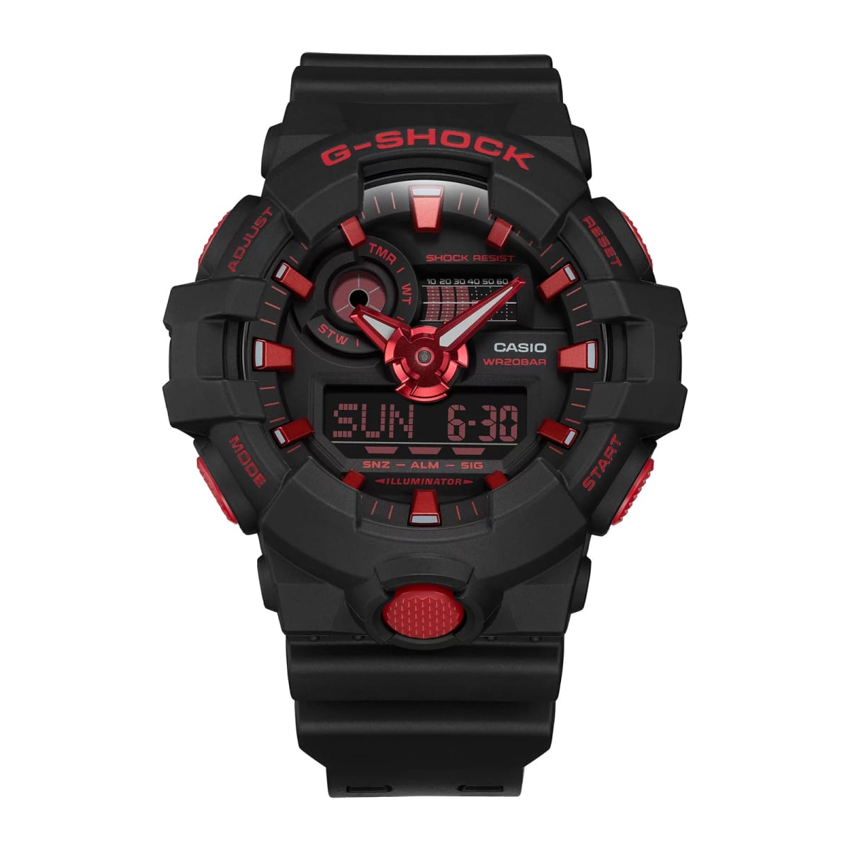 Reloj G-SHOCK GA-700BNR-1A Resina Hombre Negro2