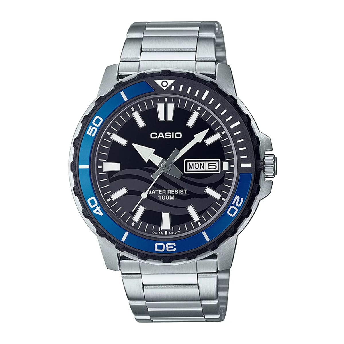 Reloj CASIO Regular MTD-125D-1A2 Acero Hombre Plateado1