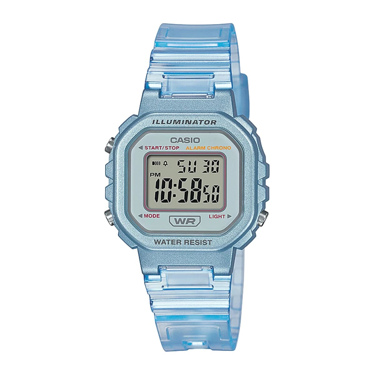 Reloj CASIO Regular LA-20WHS-2A Resina Juvenil Celeste1