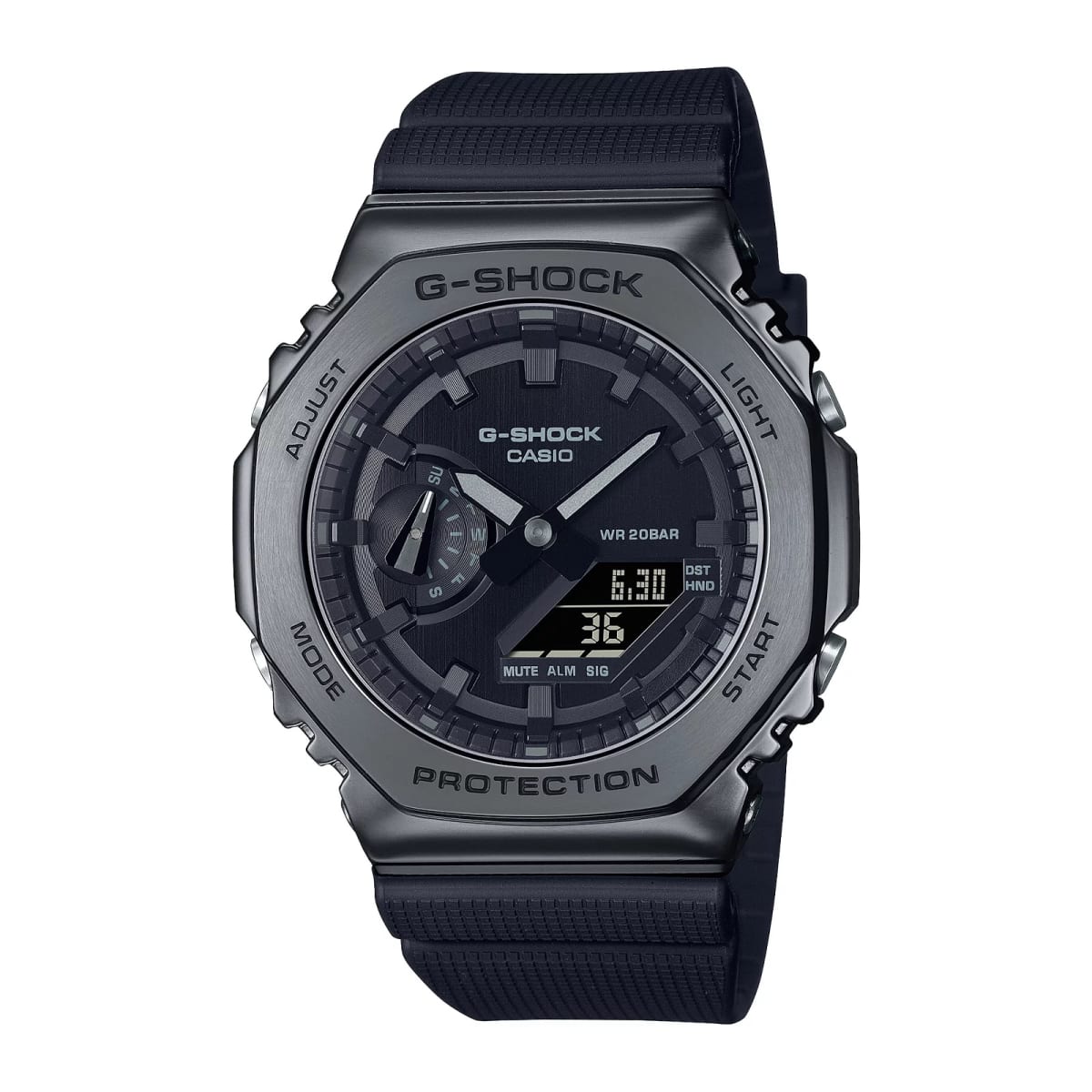 Reloj G-SHOCK GM-2100BB-1A Resina/Acero Hombre Negro1