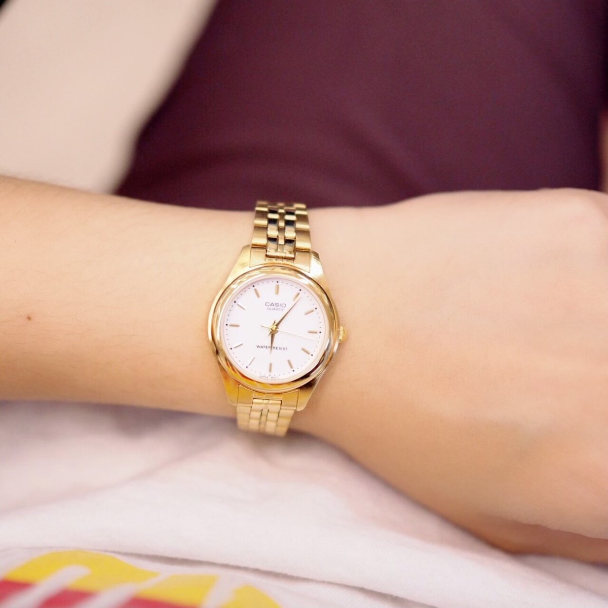 Reloj CASIO Regular LTP-1129N-7A Acero Mujer Dorado4