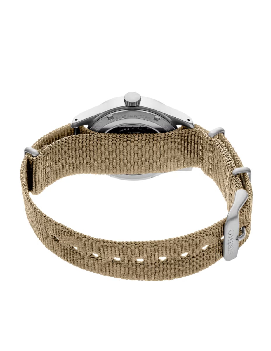 Reloj SEIKO 5 Sports SRPJ83K1 Automático Nailon Hombre Plateado2