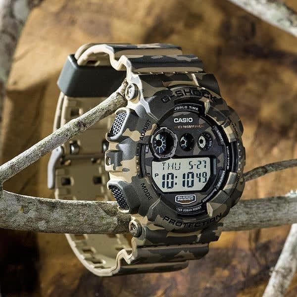 Reloj G-SHOCK GD-120CM-5D Resina Hombre Marron/Camuflado7