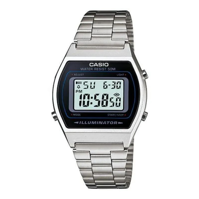 Reloj CASIO Retro B640WD-1A ACERO Unisex Plateado1