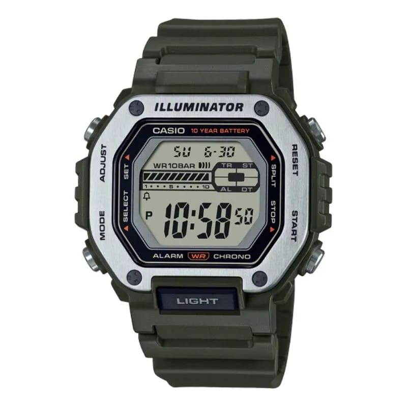 Reloj CASIO Regular MWD-110H-3A Resina Hombre Verde1