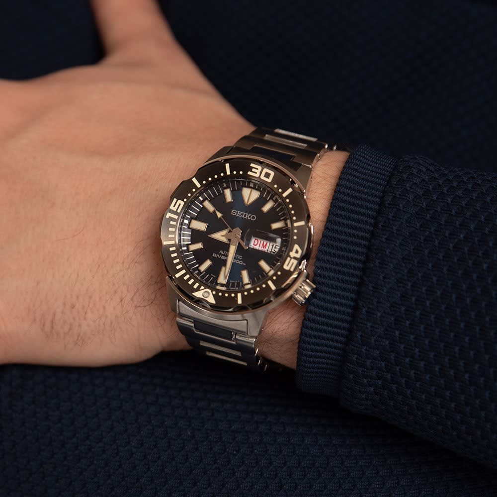 Reloj SEIKO PROSPEX Diver Monster SRPD25K1 Automático Acero Hombre Plateado7