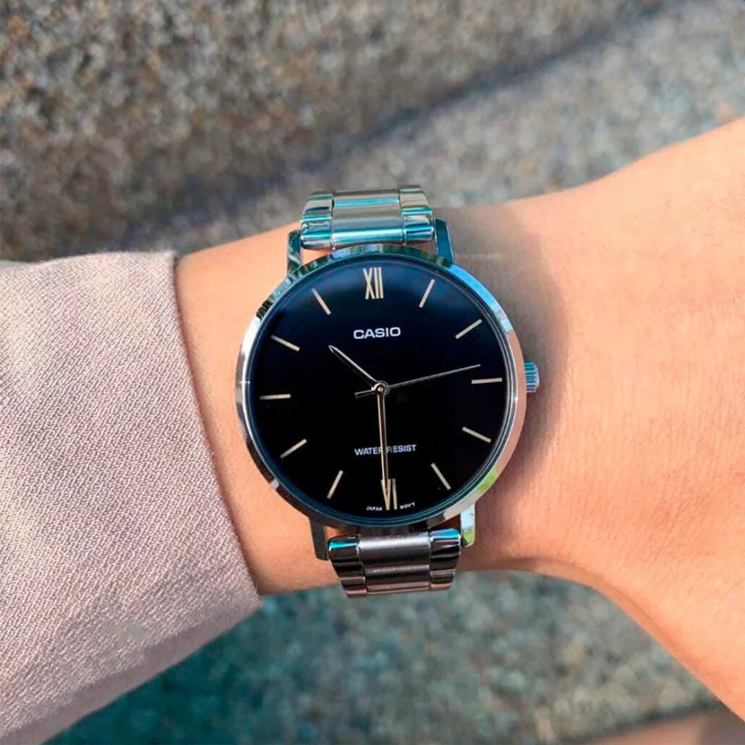 Reloj CASIO Regular MTP-VT01D-1B Acero Hombre Plateado2