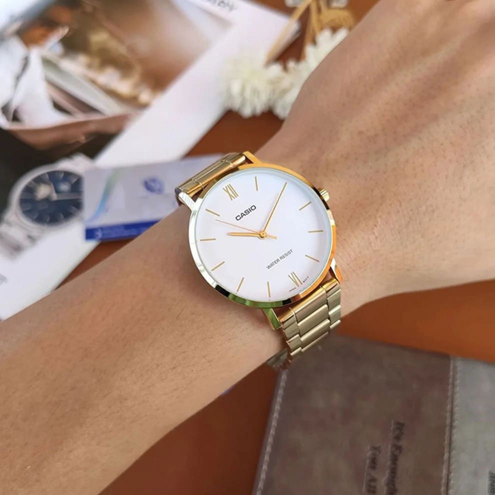 Reloj CASIO Regular LTP-VT01G-7B Acero Mujer Dorado3