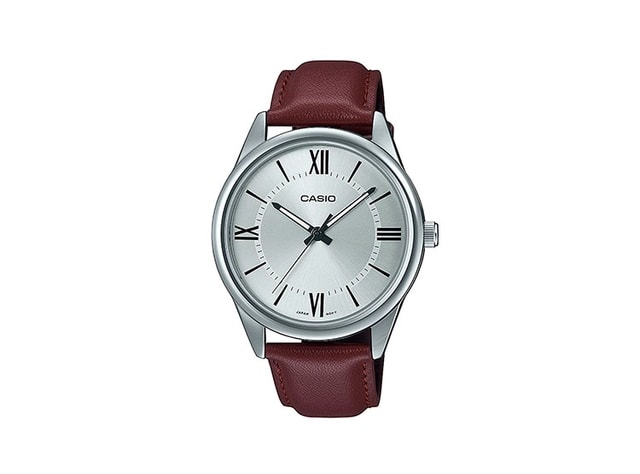 Reloj CASIO Regular MTP-V005L-7B5 Acero/Cuero Hombre Plateado/Marrón1