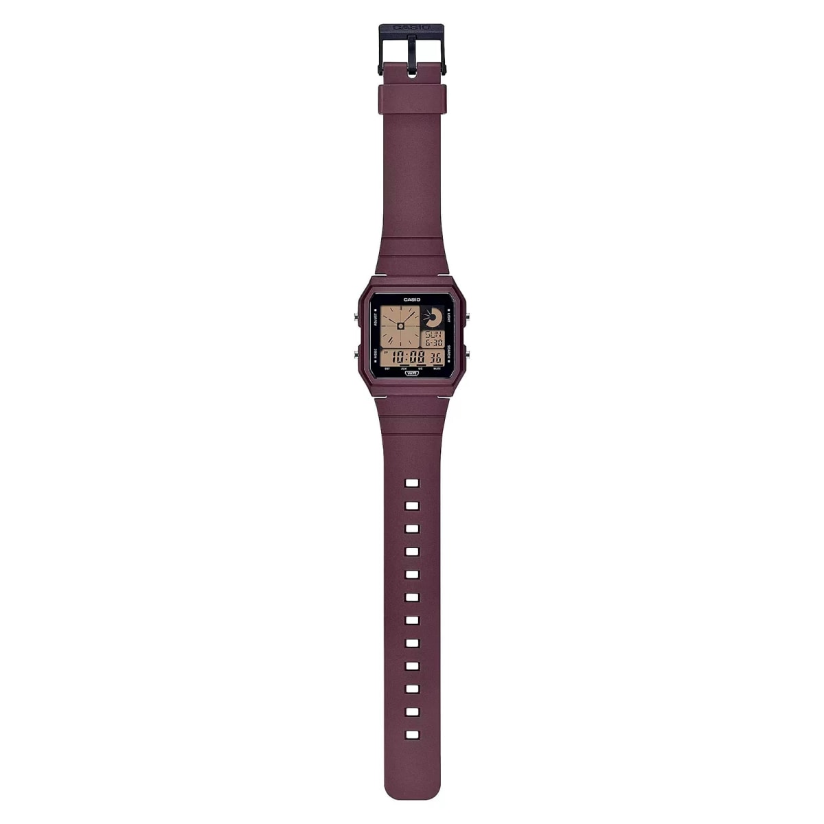 Reloj CASIO LF-20W-5A Resina Unisex Guinda1