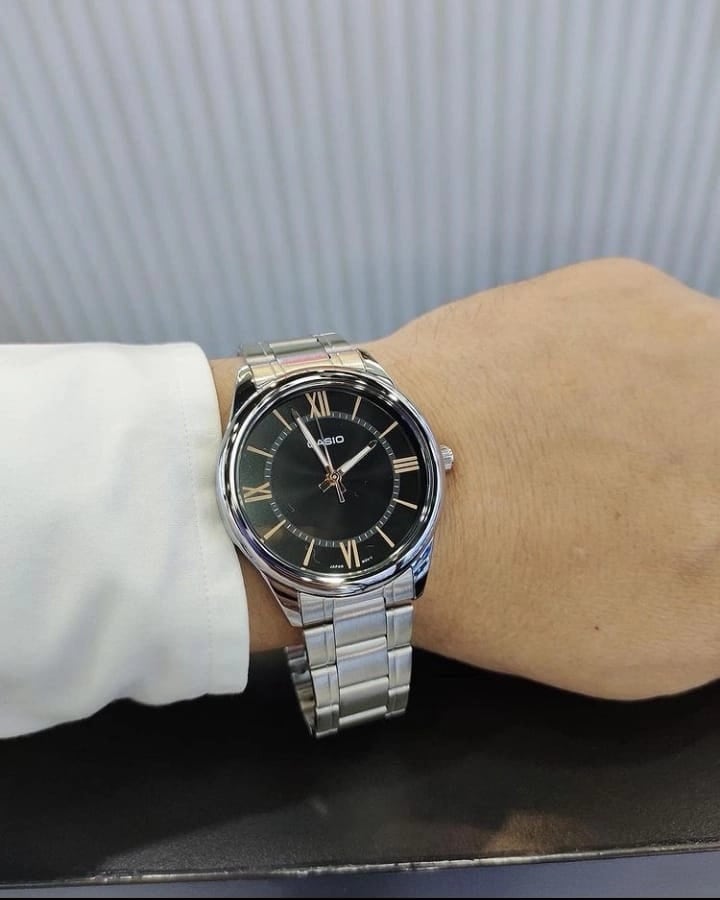 Reloj CASIO Regular MTP-V005D-1B5 Acero Hombre Plateado4