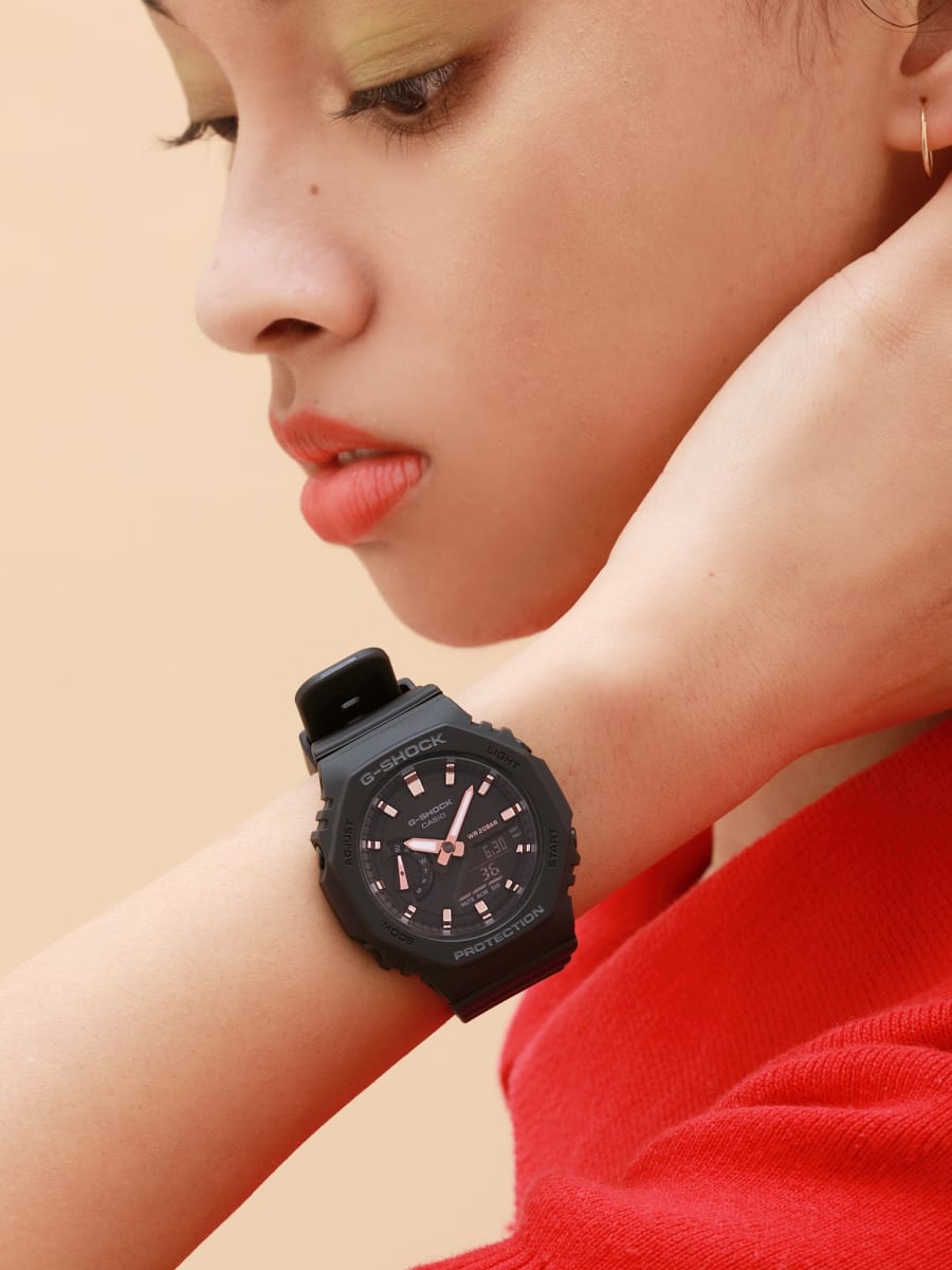 Reloj G-SHOCK GMA-S2100-1A Carbono/Resina Mujer Negro2