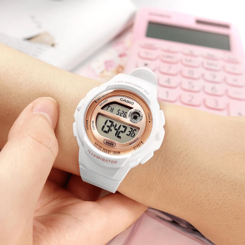 Reloj CASIO Regular LWS-1200H-7A2 Resina Mujer Blanco2