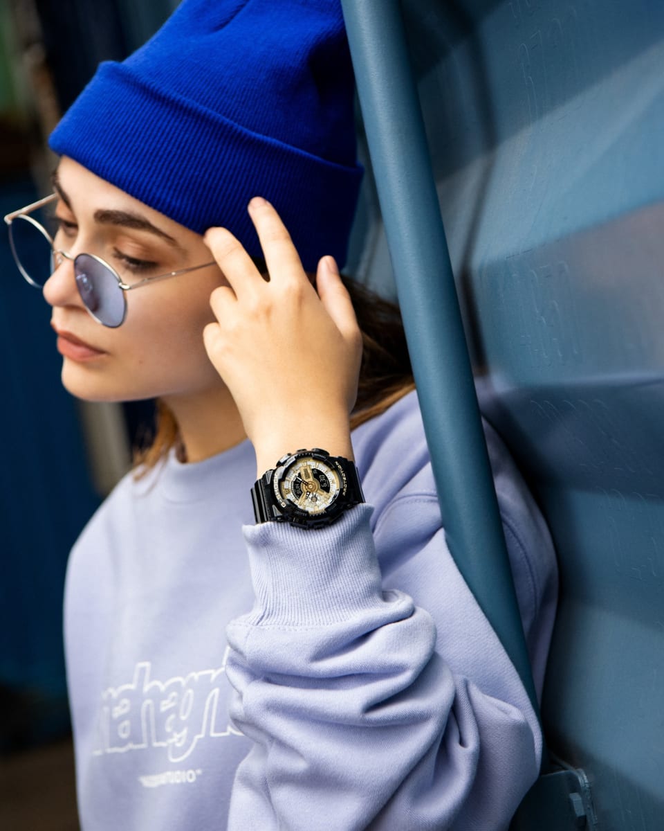 Reloj G-SHOCK GMA-S110GB-1A Resina Mujer Negro4