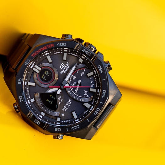 Reloj EDIFICE ECB-950DC-1A Acero Hombre Negro4