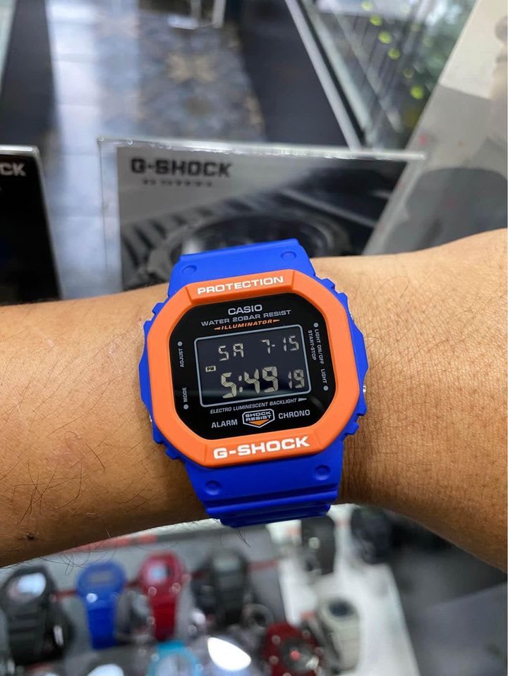 Reloj G-SHOCK DW-5610SC-2D Resina Hombre Azul3