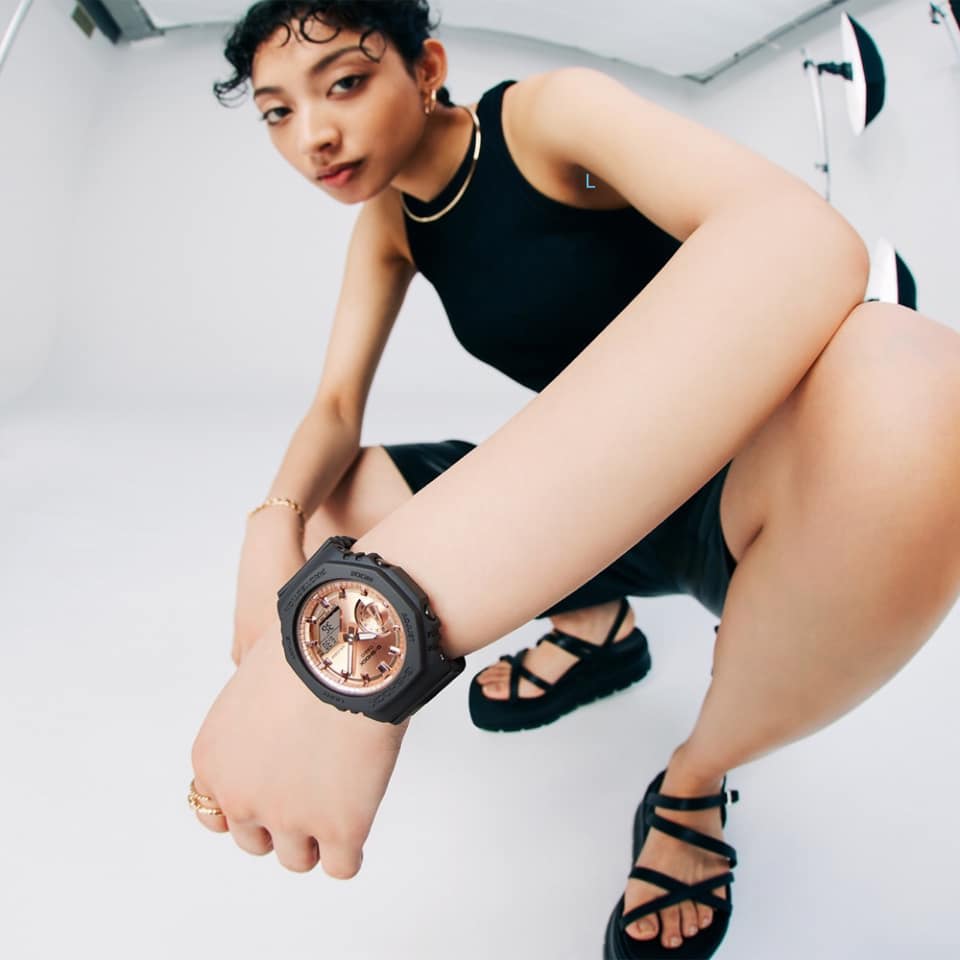 Reloj G-SHOCK GMA-S2100MD-1A Carbono/Resina Mujer Negro5